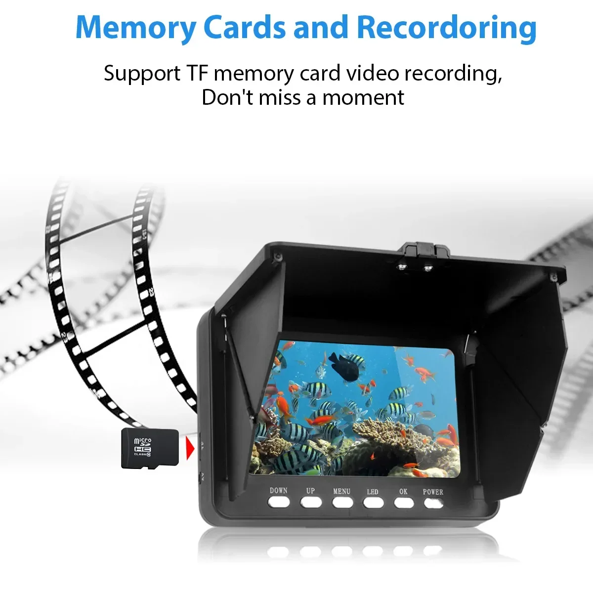 Fish Finder 5.0 Inch LCD Displ - Fish Finder Cable reseña y precio