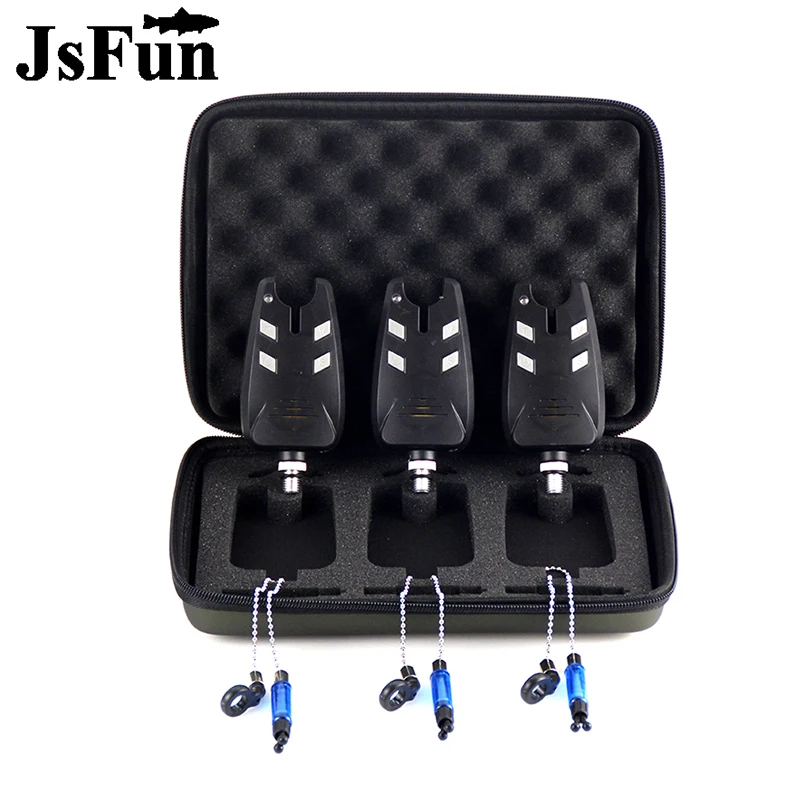 JSFUN 3PCS Carp Fishing Alarm  - Bite Alarm reseña y precio