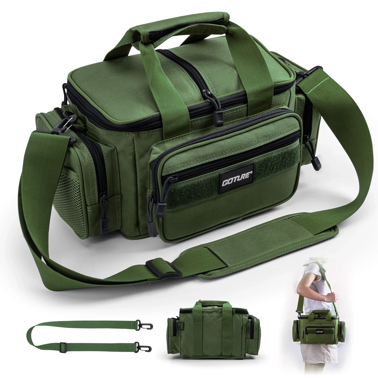 Goture Fishing Tackle Bags 38* - Fish Finder Case reseña y precio