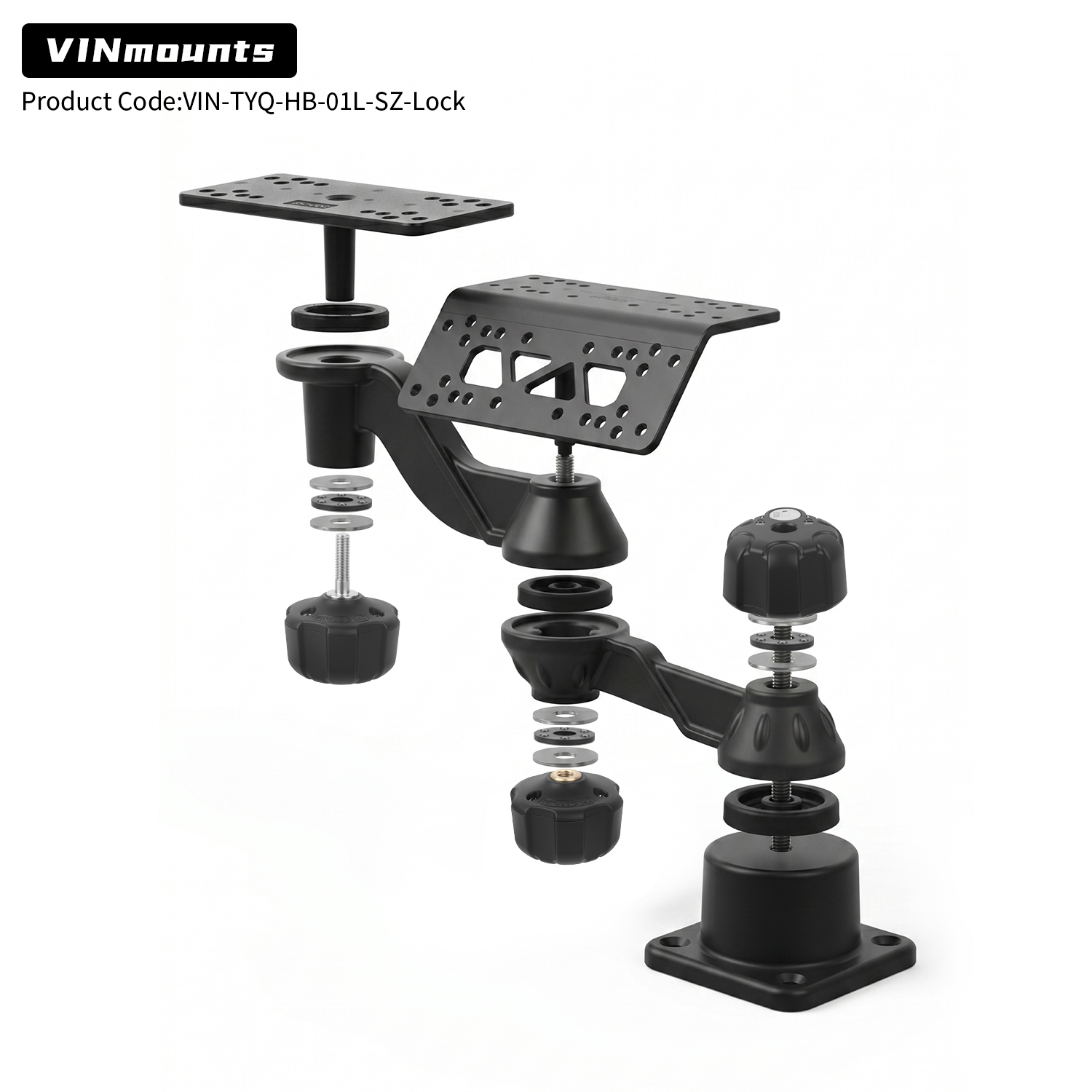 VINmounts 3-Display Fish Finde - Fish Finder Mount reseña y precio