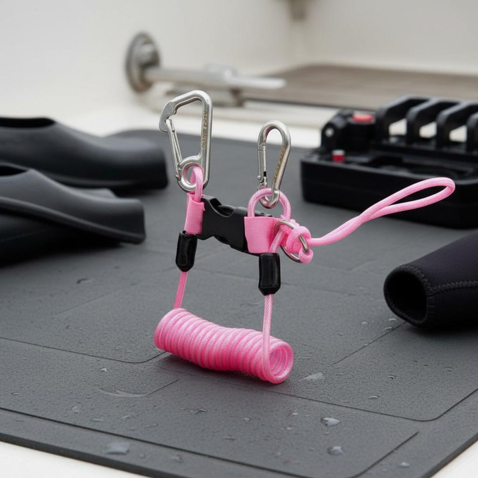 Underwater Diving Coil Lanyard - Underwater Camera reseña y precio