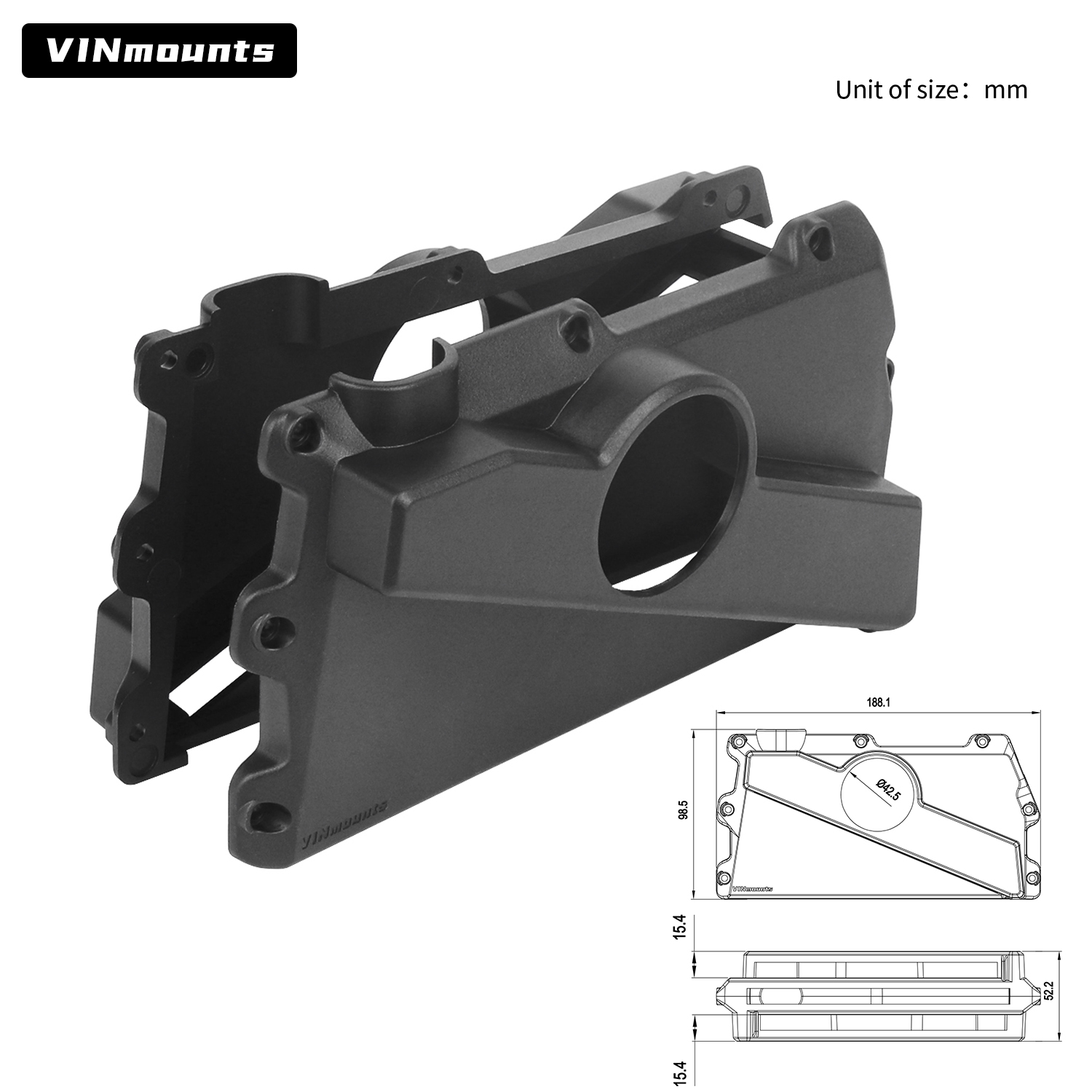 VIN Mounts Garmin LVS34 LiveSc - Fish Finder Mount reseña y precio