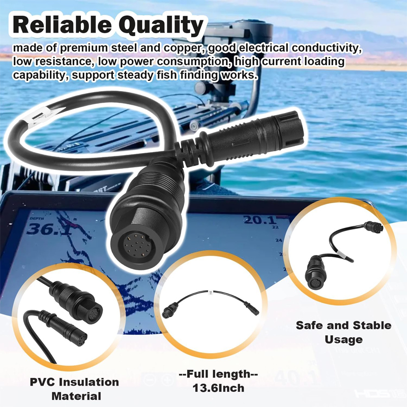 1852078 MKR-DSC-15 DSC Transdu - Fish Finder Cable reseña y precio