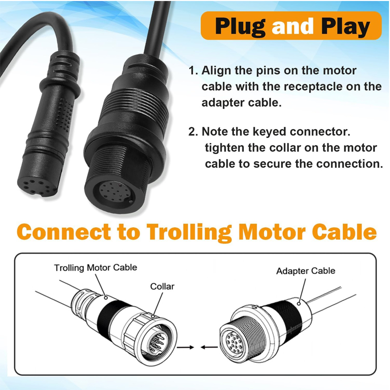 1852078 MKR-DSC-15 DSC Transdu - Fish Finder Cable reseña y precio