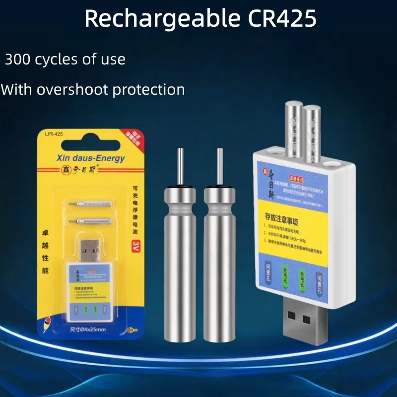 CR425 Float Rechargeable Batte - Fish Finder Charger reseña y precio