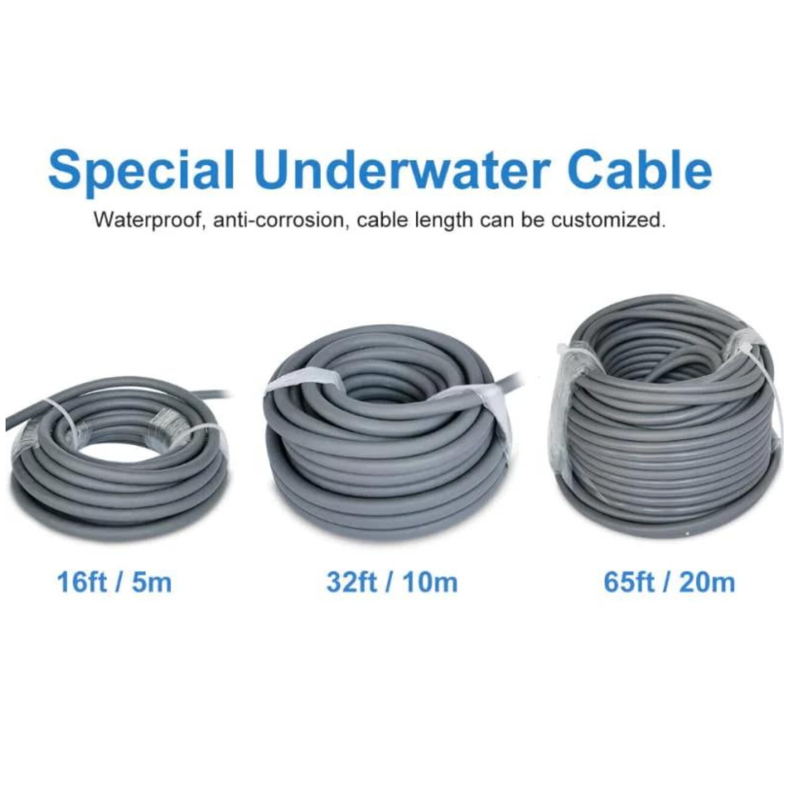 Custom Cables - Underwater Cam - Underwater Camera reseña y precio