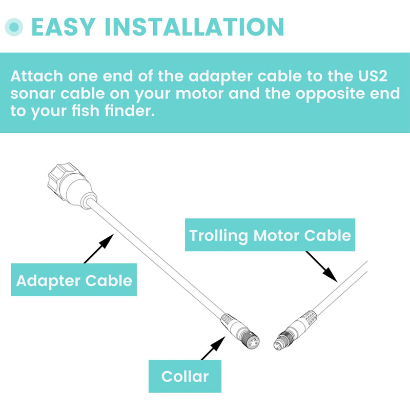 1852060, 29594, MKR-US2-10 Son - Fish Finder Cable reseña y precio