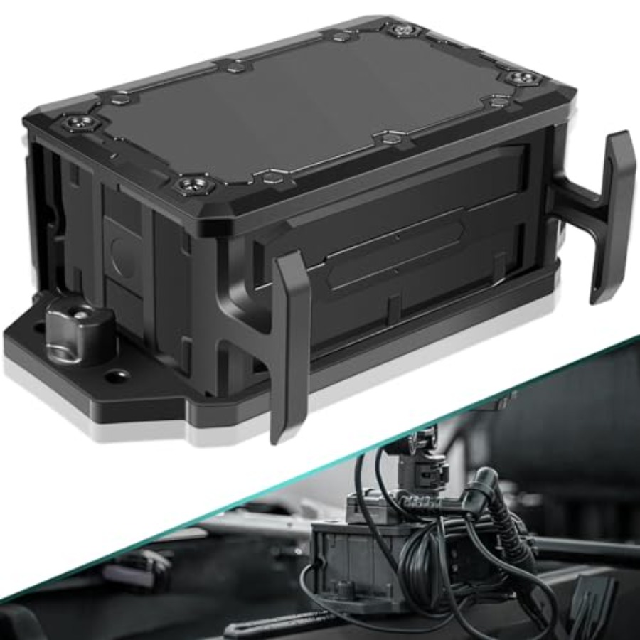 Track Mounted Battery Box for  - Fish Finder Mount reseña y precio