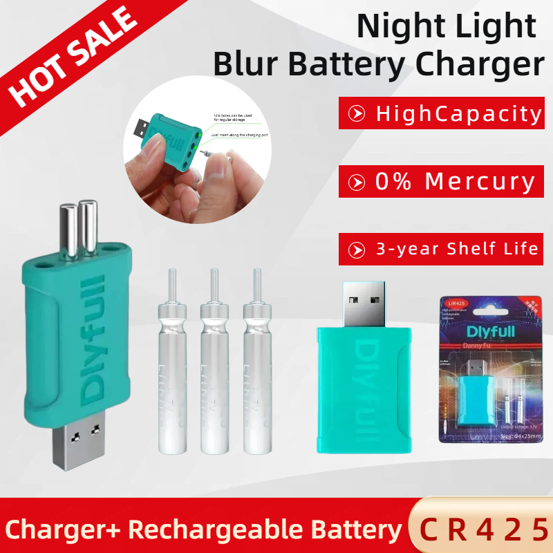Luminous Float CR425 LIR425 Re - Fish Finder Charger reseña y precio