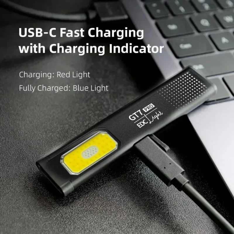 Mini LED Flashlight USB C Rech - Fishing Light reseña y precio