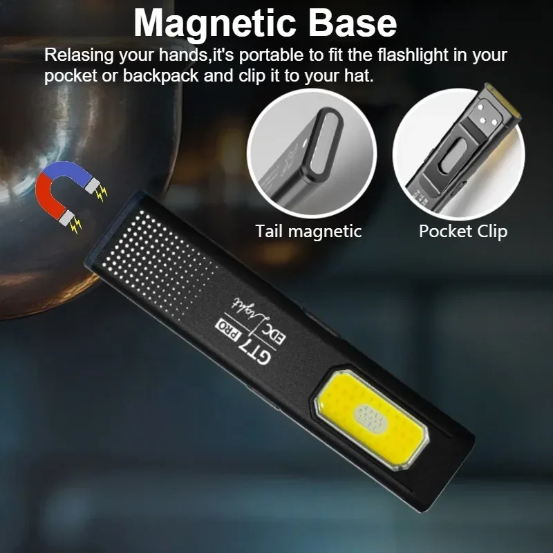 Mini LED Flashlight USB C Rech - Fishing Light reseña y precio