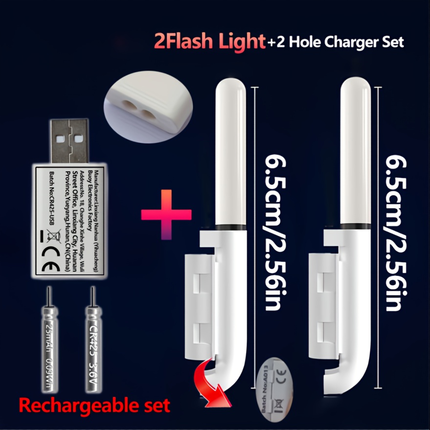 Fishing 5-Piece Set (2 Rod Tip - Fish Finder Charger reseña y precio