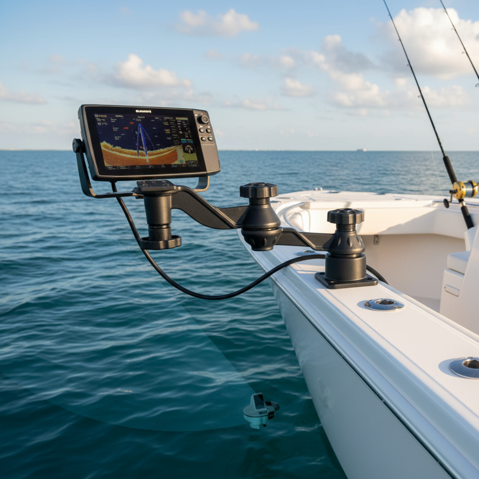 Durable Aluminum Alloy Fish Fi - Fish Finder Mount reseña y precio