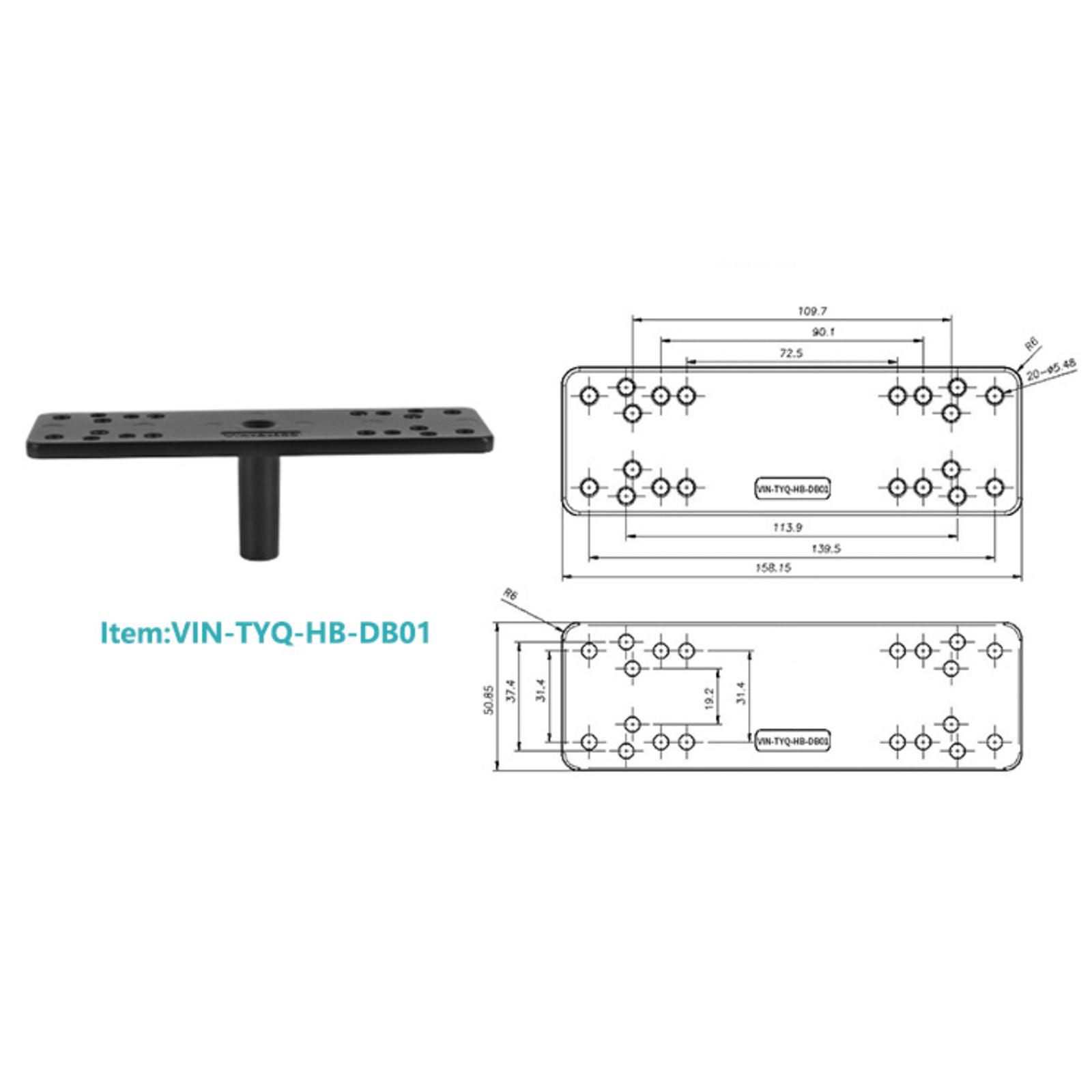 Durable Aluminum Alloy Fish Fi - Fish Finder Mount reseña y precio