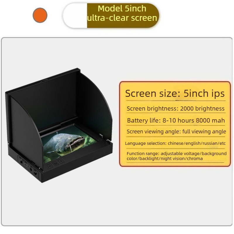 4.3/5 Inch Sunlight Readable I - Fishing Camera reseña y precio