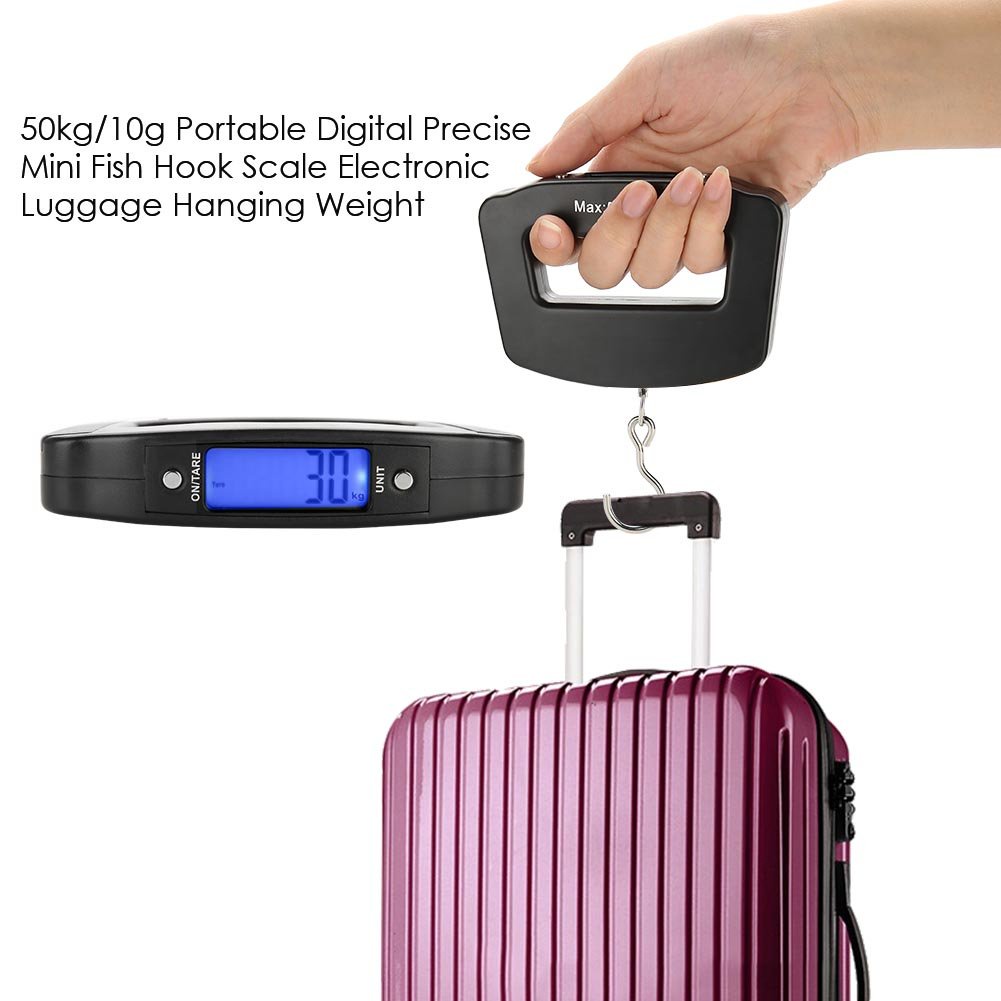 50kg Digital Fishing Scale Han - Fish Finder Battery reseña y precio
