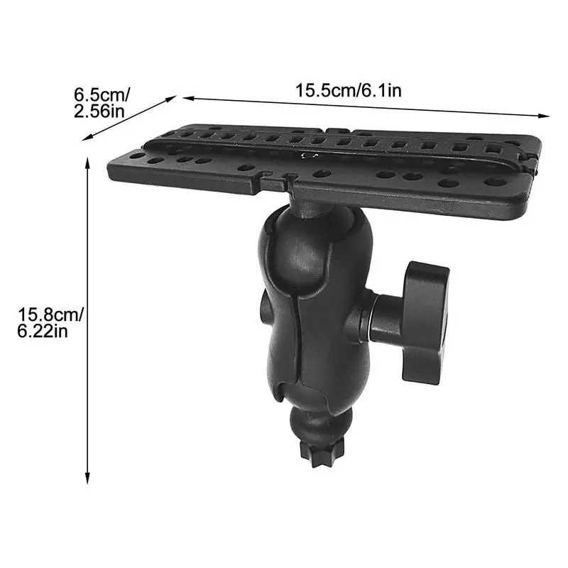 Fish Finder Mounting Plate Uni - Fish Finder Mount reseña y precio