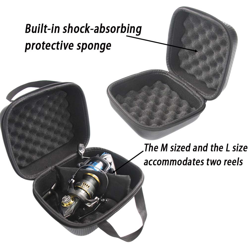 JSFUN Fishing Reel Case S/M/L  - Fish Finder Case reseña y precio