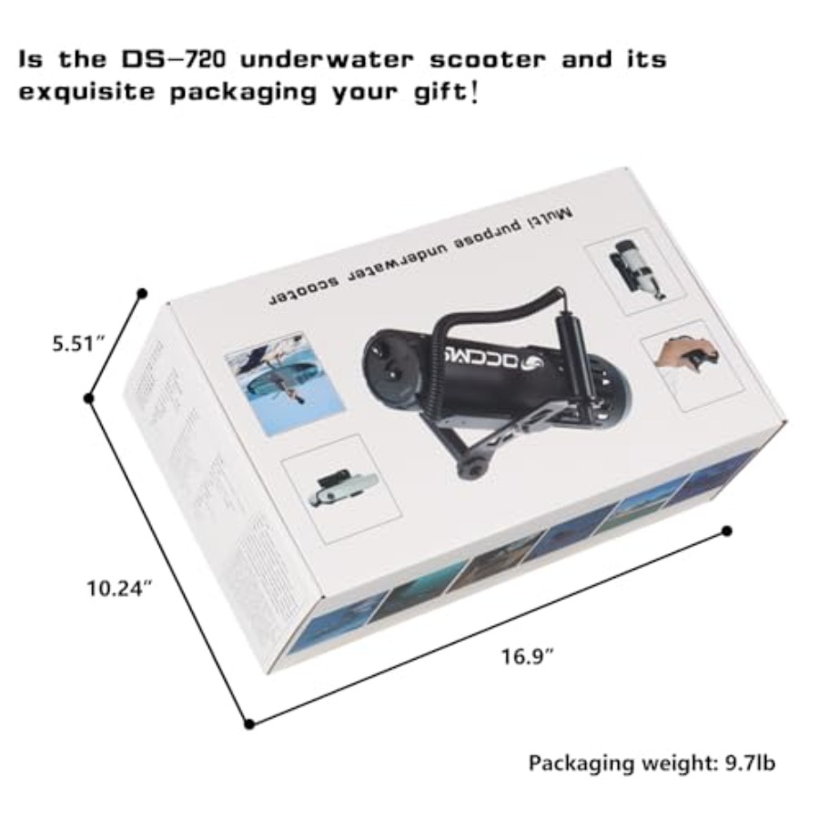 Underwater scooter for surfing - Underwater Camera reseña y precio