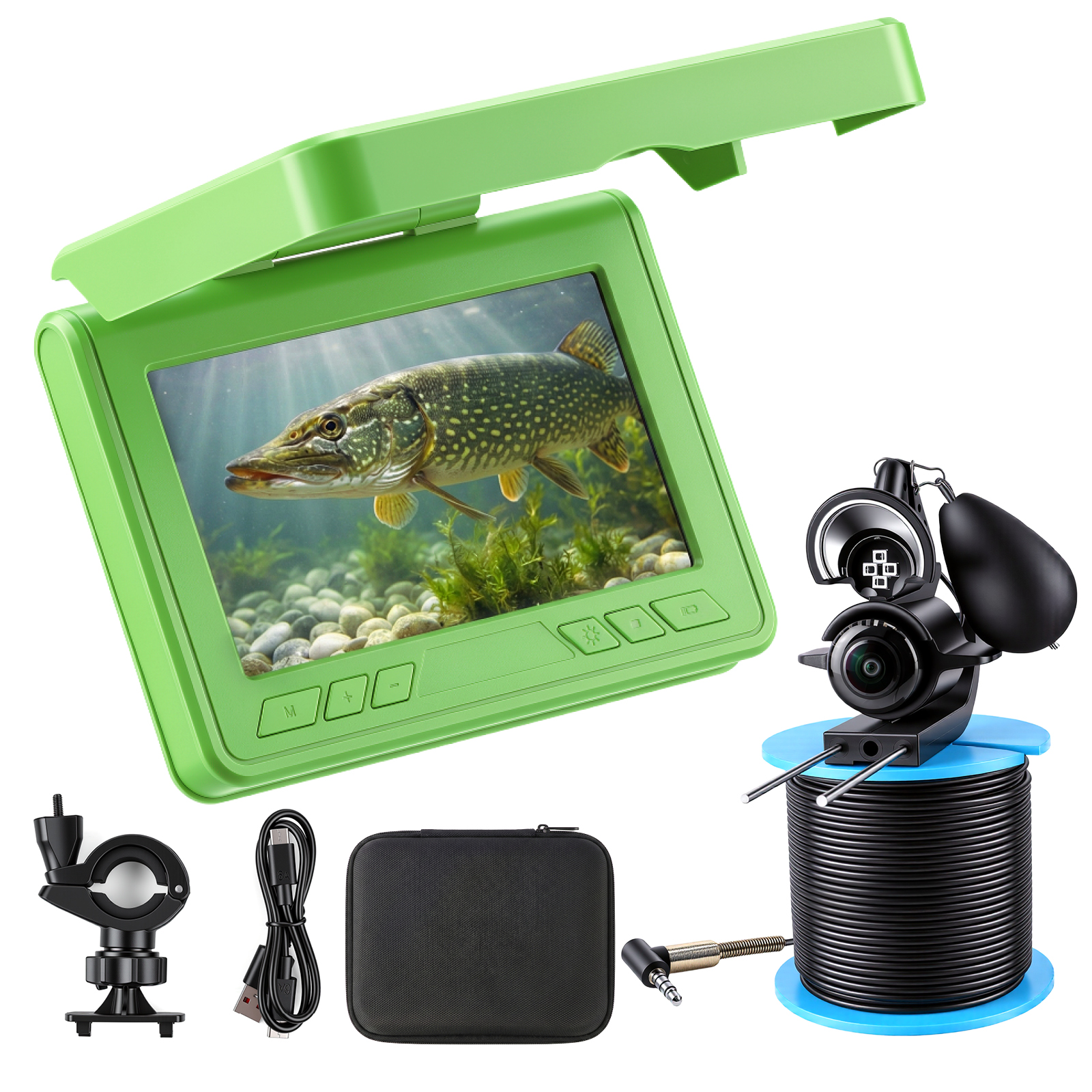 Portable Underwater Visual Fis - Fish Finder Portable reseña y precio