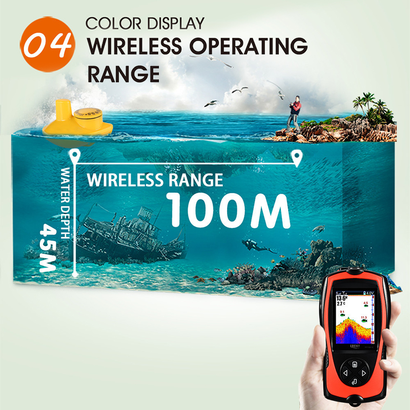 LUCKY FF1108-1CW Fish Finder F - Fish Finder Portable reseña y precio