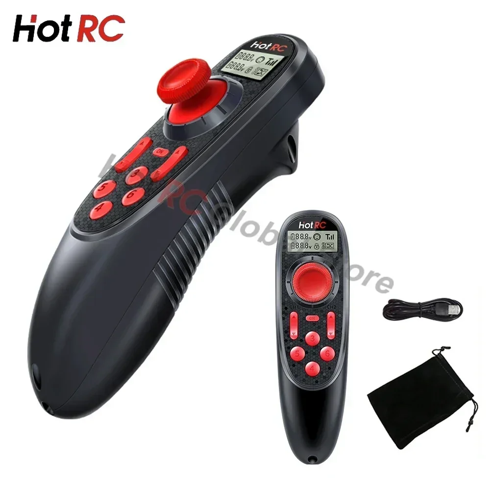 HOTRC DS600 6CH 6 Channel 2.4G - Fish Finder Battery reseña y precio