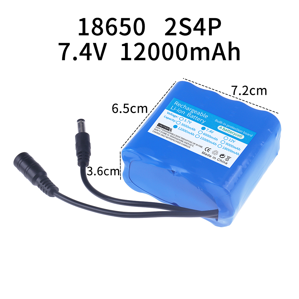7.4V battery 3000mah/6000mah/9 - Fish Finder Charger reseña y precio