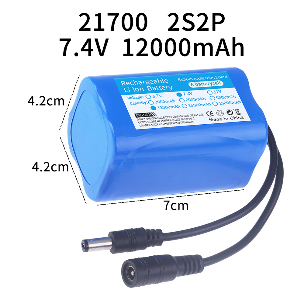 7.4V battery 3000mah/6000mah/9 - Fish Finder Charger reseña y precio