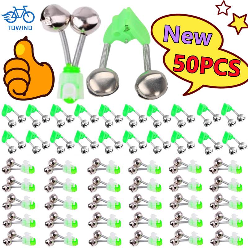 50-5PCS Double Bells Fishing I - Bite Alarm reseña y precio
