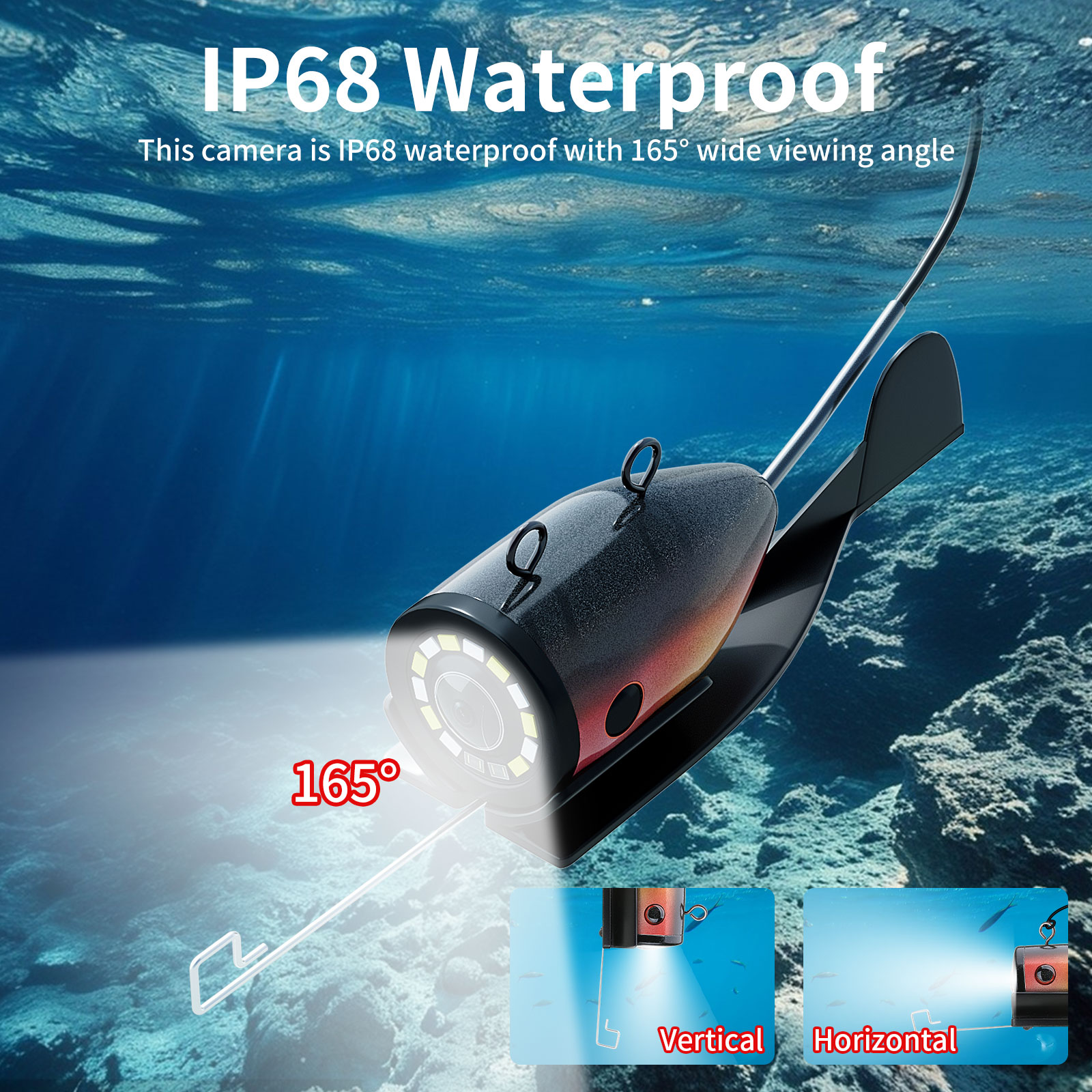 Underwater Fishing Camera - 15 - Fish Finder Cable reseña y precio