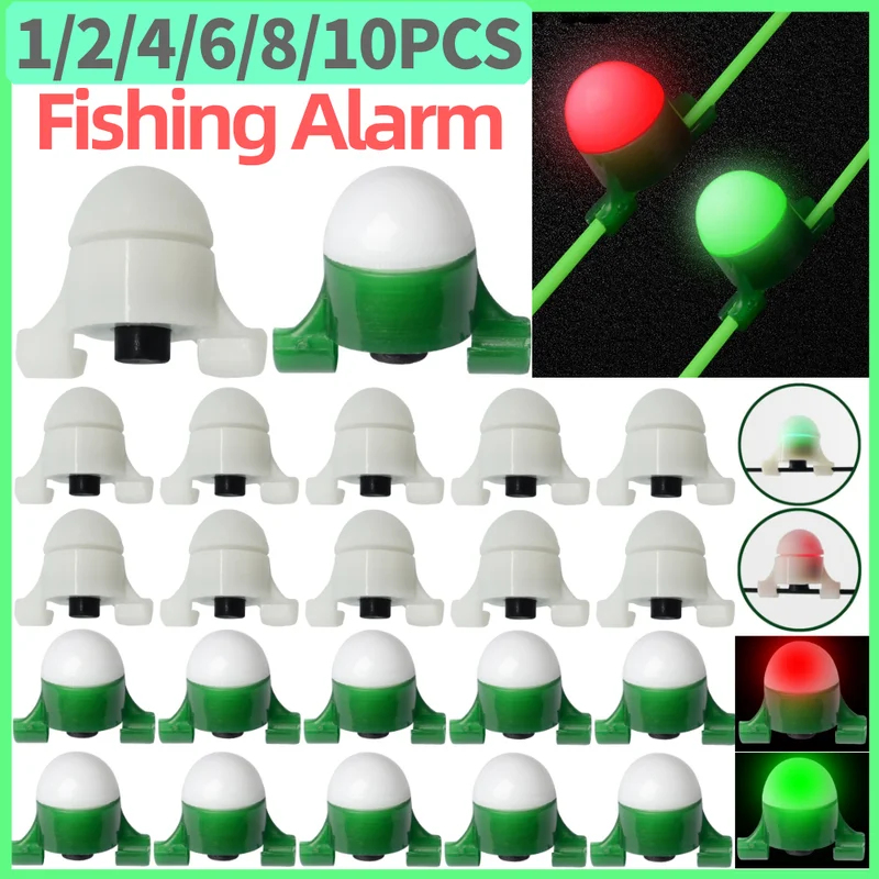 2-8pcs LED Night Fishing Alarm - Bite Alarm reseña y precio