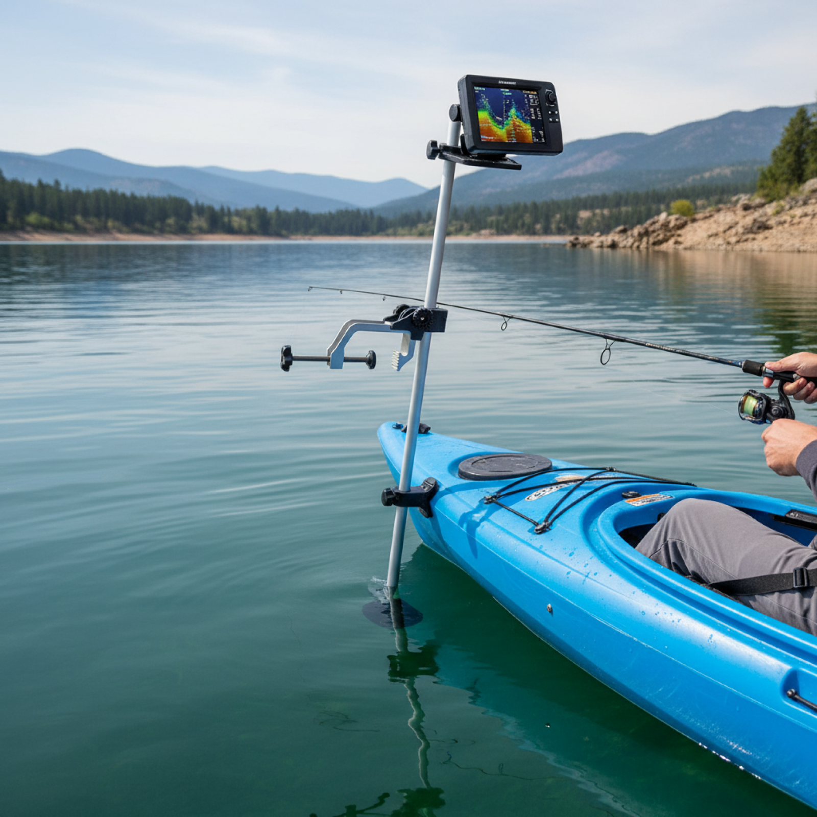 Kayak Fish Finder Mount Versat - Fish Finder Mount reseña y precio
