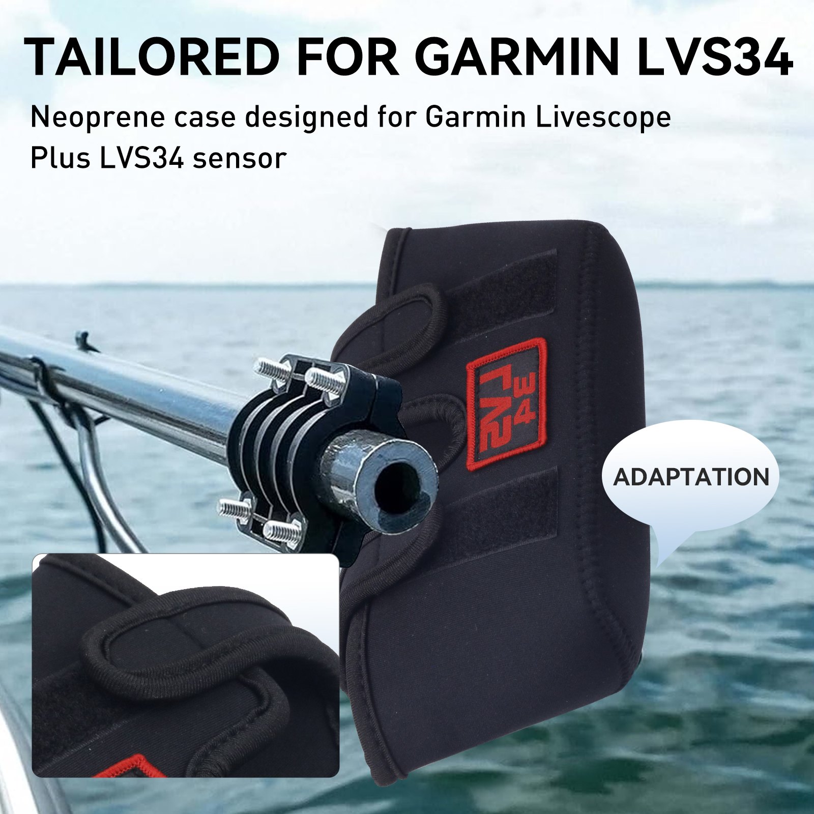LVS34 Marine Garmin Transducer - Fish Finder Transducer reseña y precio