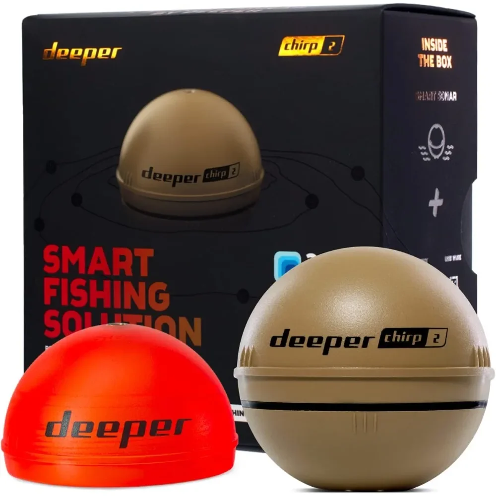 A  Chirp 2 Sonar Fish Finder - - Fishing Depth Finder reseña y precio