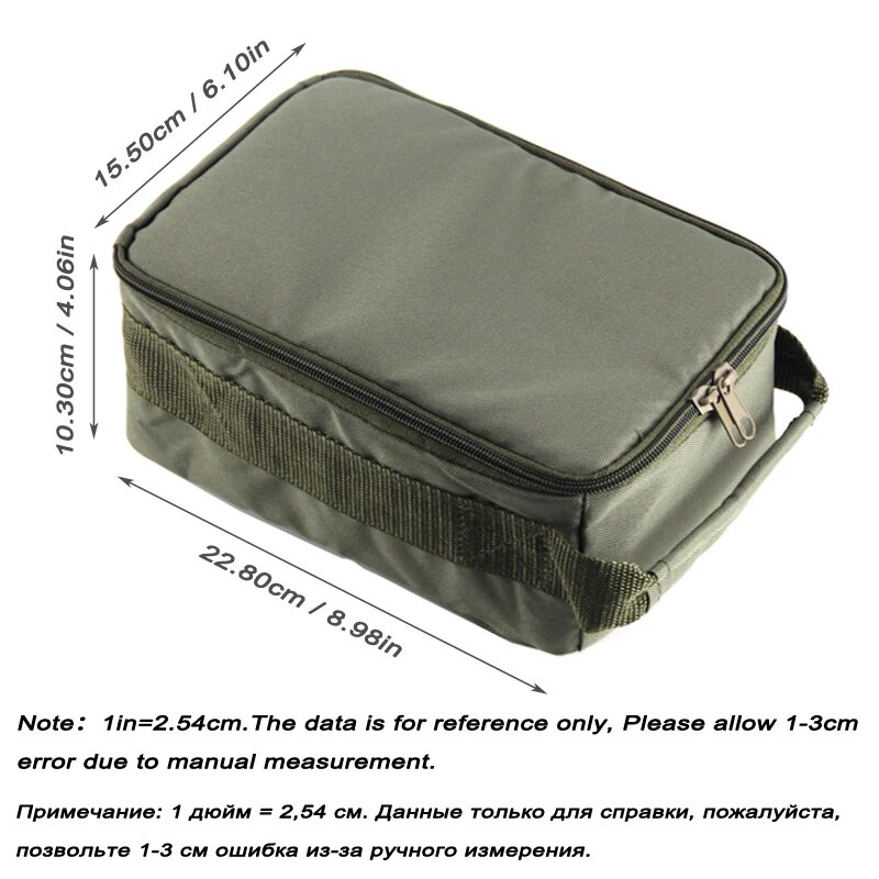 Oxford Fishing Tackle Bag Larg - Fish Finder Case reseña y precio