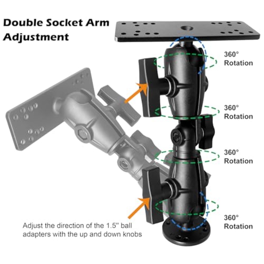 Boat/Kayak/Fishing Ball Fish F - Fish Finder Mount reseña y precio
