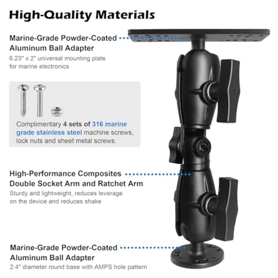 Boat/Kayak/Fishing Ball Fish F - Fish Finder Mount reseña y precio