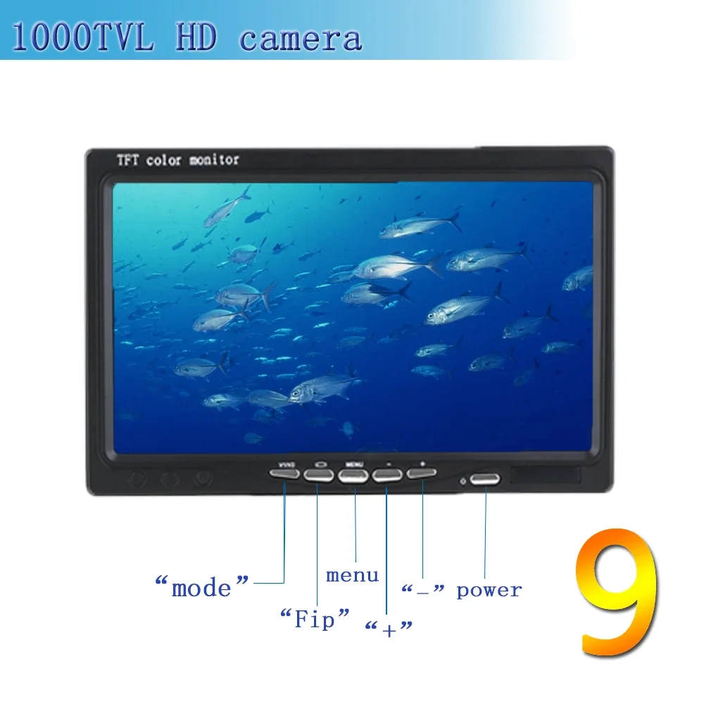 Fish finder F08A 9inch Underwa - Fishing Camera reseña y precio