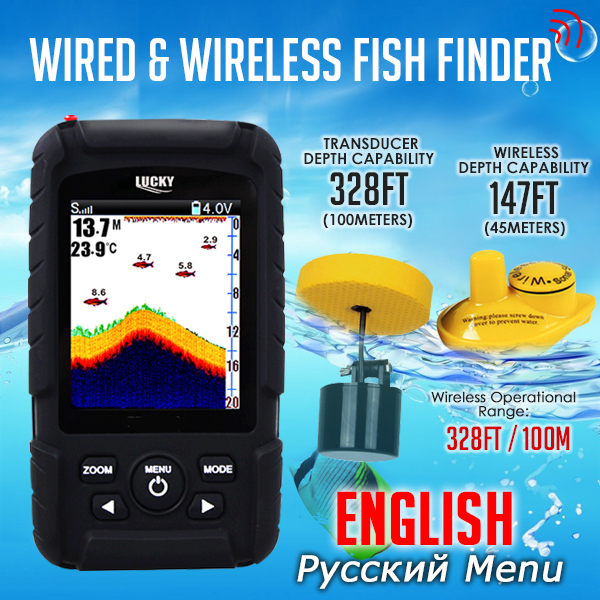 FF718LiC 2-in-1 LUCKY Fishfind - Fish Finder Cable reseña y precio