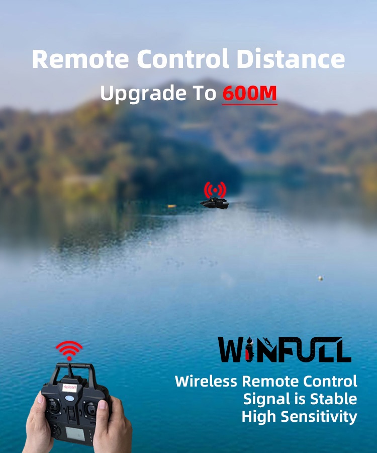 WINFULL Wireless Remote Contro - Fishing Gps reseña y precio