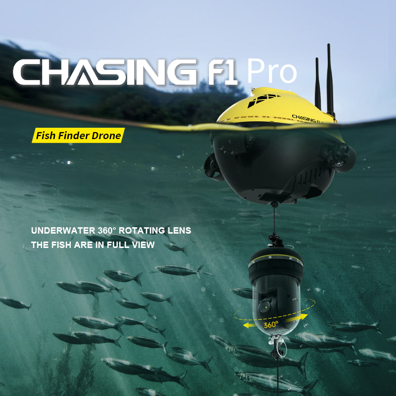 F1 Pro Bait Boat With Fish Fin - Fish Finder Gps reseña y precio