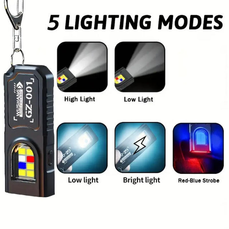 Multifunctional Keychain Flash - Fishing Light reseña y precio