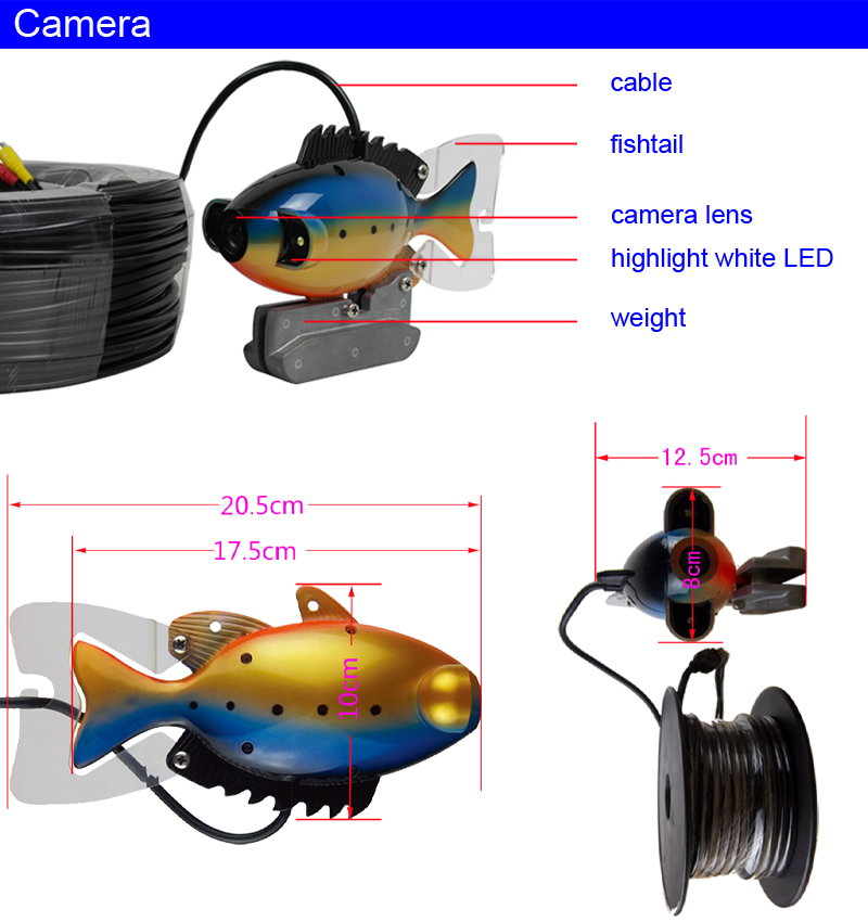SY801 Underwater Fishing Camer - Fishing Camera reseña y precio