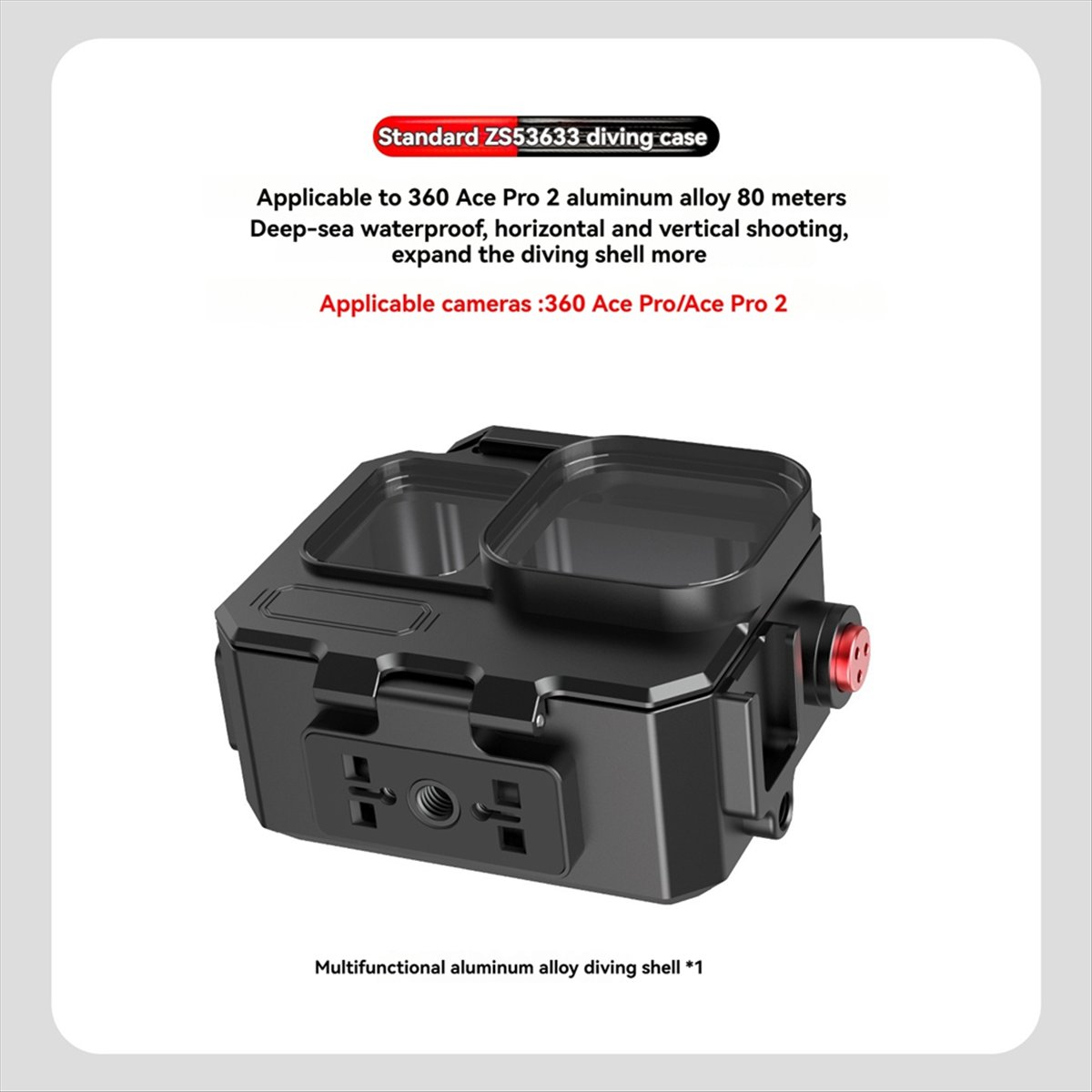 M05K 263FT/80M Waterproof Case - Underwater Camera reseña y precio