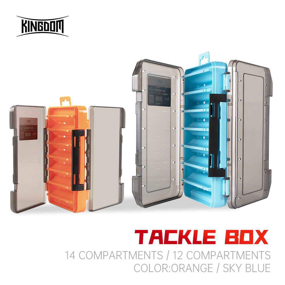 KINGDOM Fishing Tackle Box 12  - Fish Finder Case reseña y precio