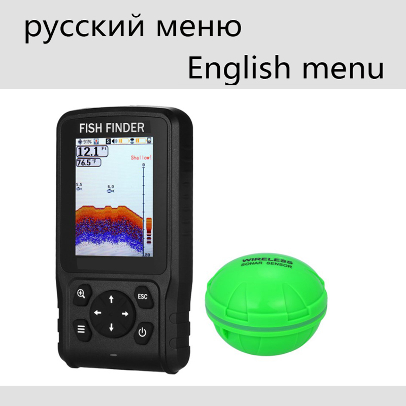 Portable Sonar Sensor Transduc - Fish Finder Transducer reseña y precio
