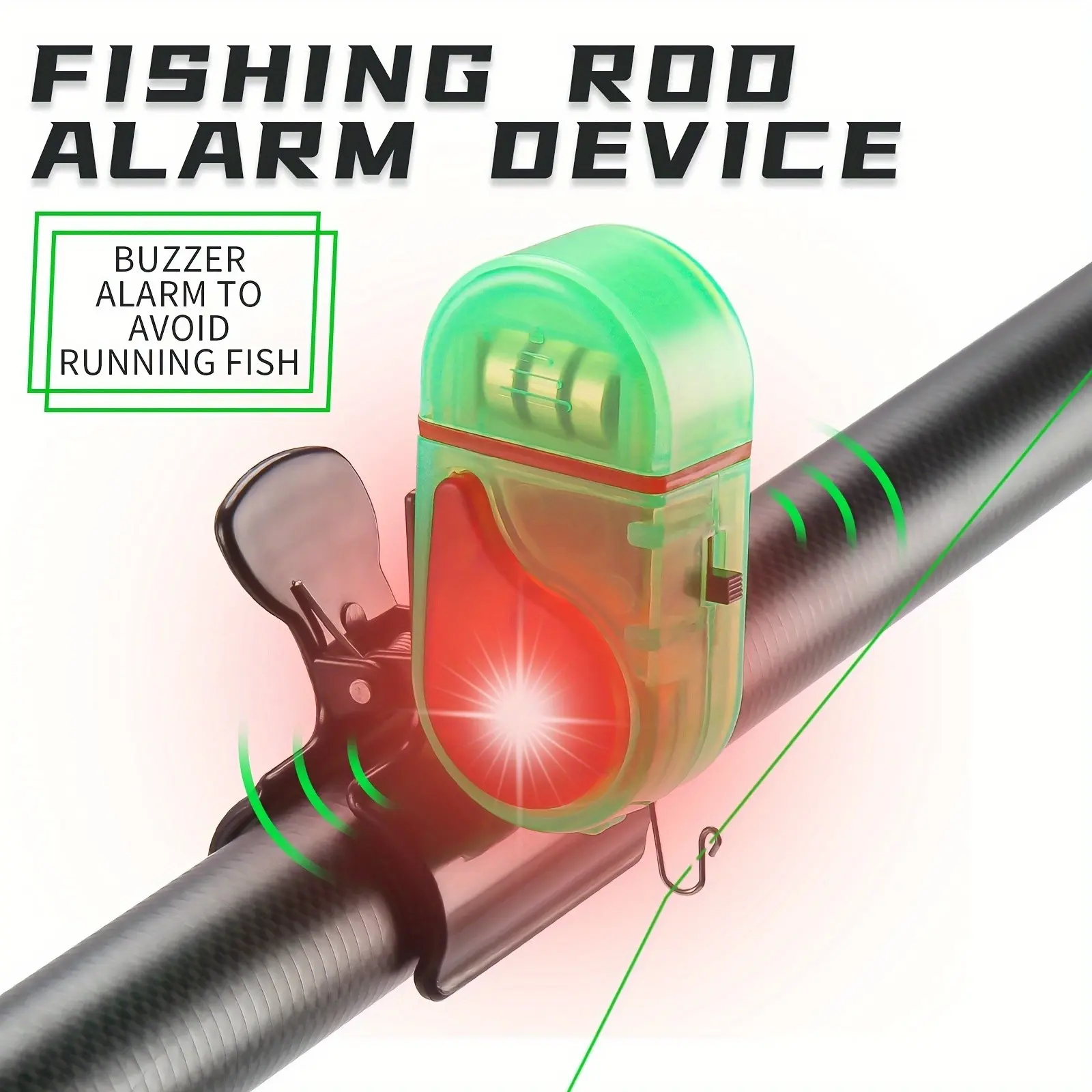 2PCS LED Fishing Bite Alarm, 2 - Bite Alarm reseña y precio