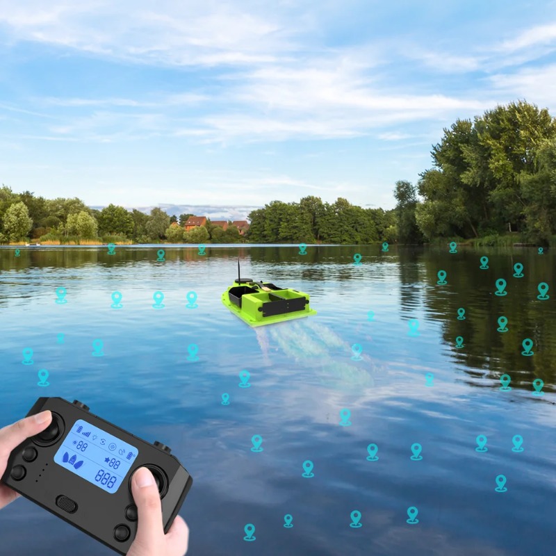 D19 GPS RC Bait Boat 600M 4 Ho - Fishing Gps reseña y precio