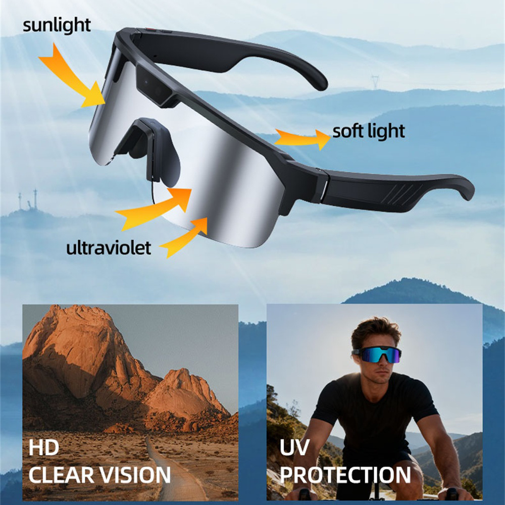 AI Smart Cycling Glasses Men W - Fishing Camera reseña y precio