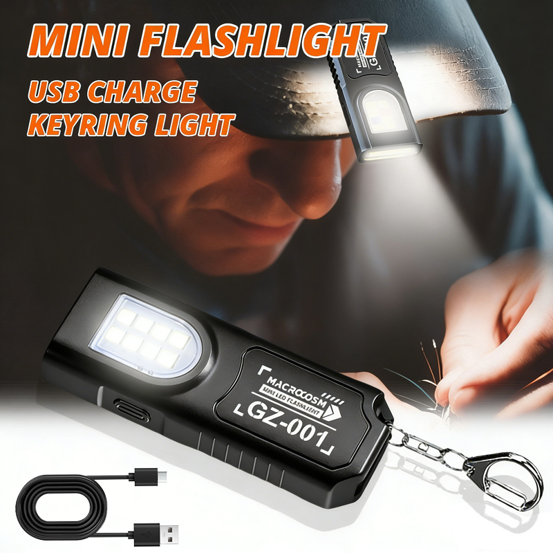 LED Keychain Flashlight Type C - Fishing Light reseña y precio
